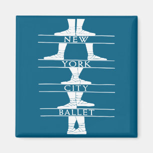 New York City Ballet Clic _2 Magnet