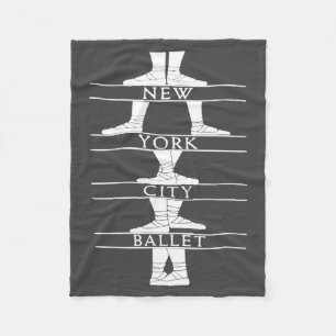 New York City Ballet Clic Fleece Blanket