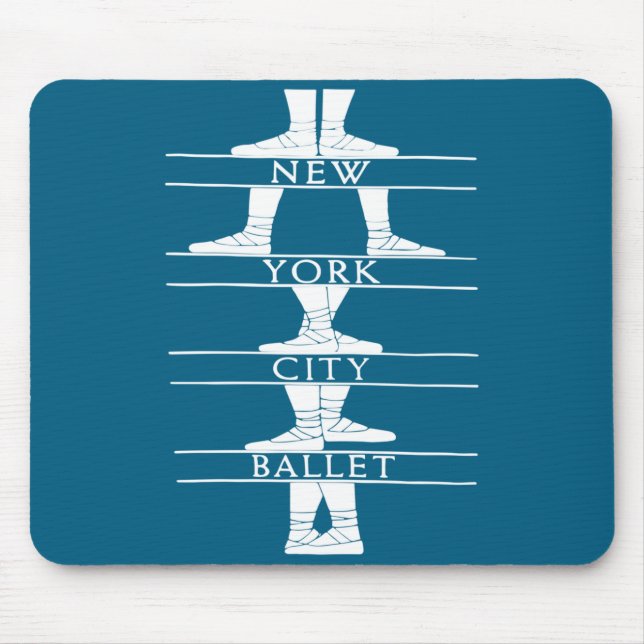 New York City Ballet Clic  Mouse Pad (Front)