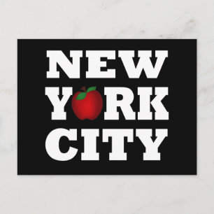 New York City  (Big Apple) Postcard