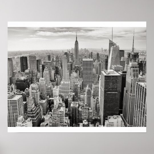 New York City Black & White Poster | Zazzle.co.nz