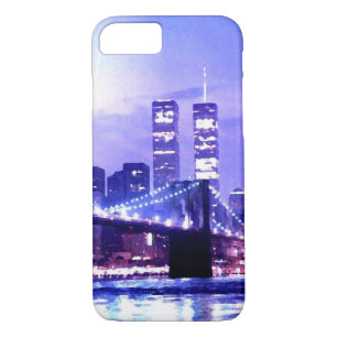 New York City & Blue Night iPhone 7 Case