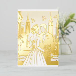 New York City Bride And Groom