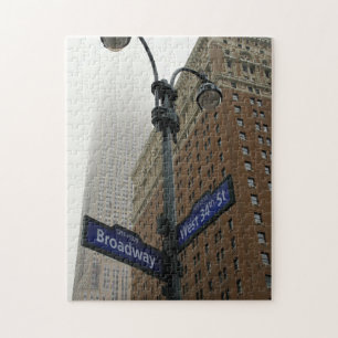 New York City - Broadway and 34th - 11x14 - 252 pc Jigsaw Puzzle