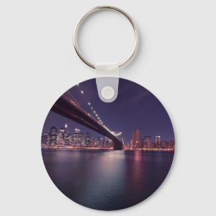 New York City Brooklyn Bridge Key Ring
