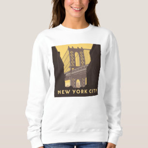 New York City Brooklyn Bridge Sweatshirt