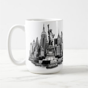 New york City Buildings Architecture art Coffee Mug