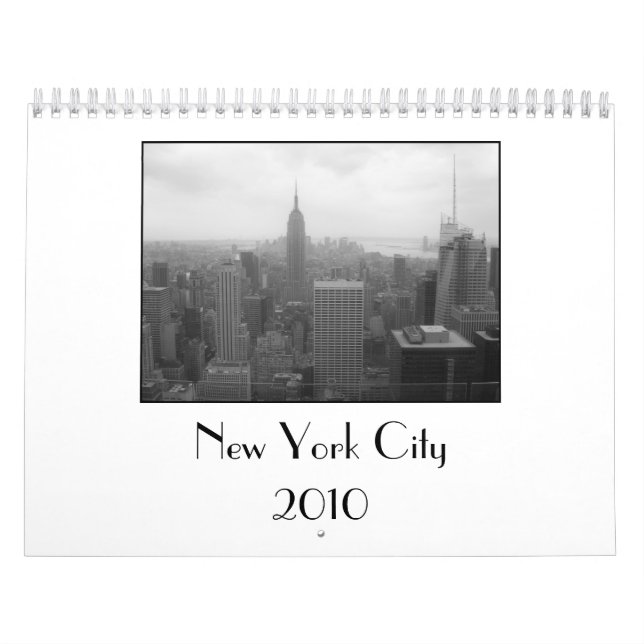New York City Calender Calendar (Cover)