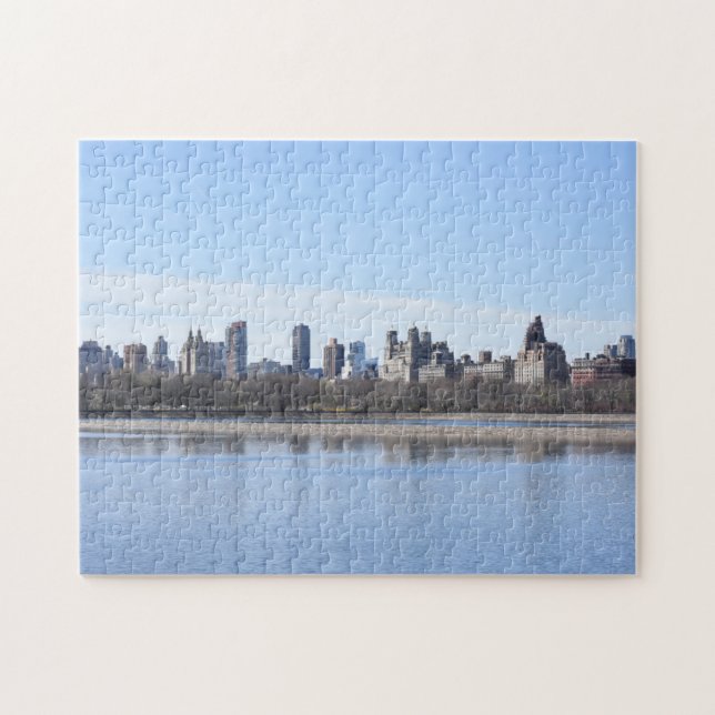 New York City Central Park Reservoir Photograph Jigsaw Puzzle (Horizontal)