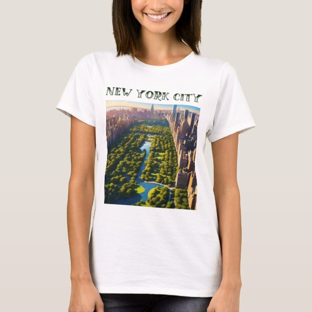 new york city central park T-Shirt (Front)