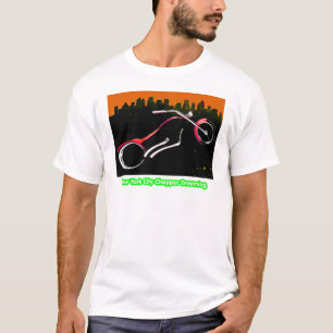 New York City Chopper Dreaming Red transp jGibney T-Shirt