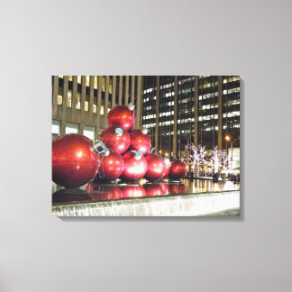 New York City Christmas Canvas Print