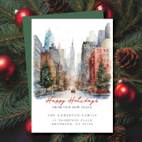 New York City Christmas New Address