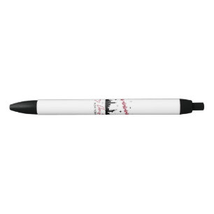 New York City Christmas Trip, Merry Christmas New Black Ink Pen