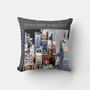 New York City colourful modern decoration Cushion