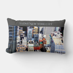 New York City colourful modern decoration Lumbar Cushion