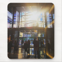 New York City Columbus Circle Shoppers Sunlight