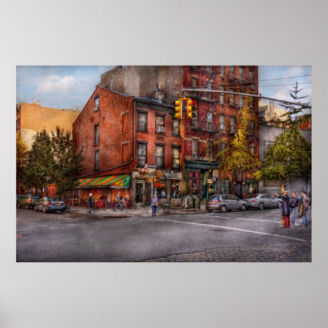 New York - City - Corner of One way & This way Poster (Front)