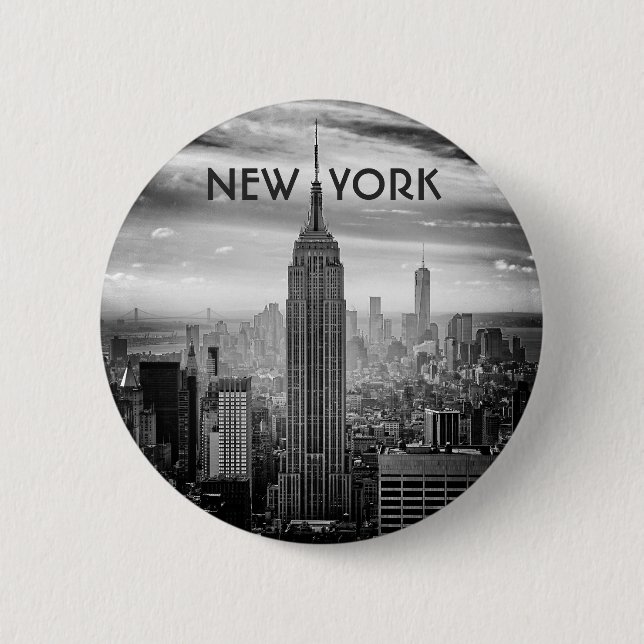 NEW YORK CITY custom buttons (Front)