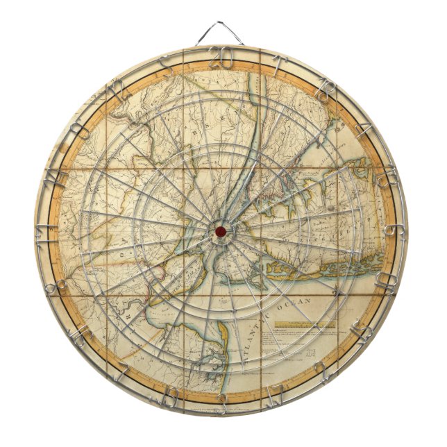 New York City Dartboard (Front)