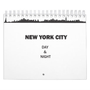 New York City day and night Calendar