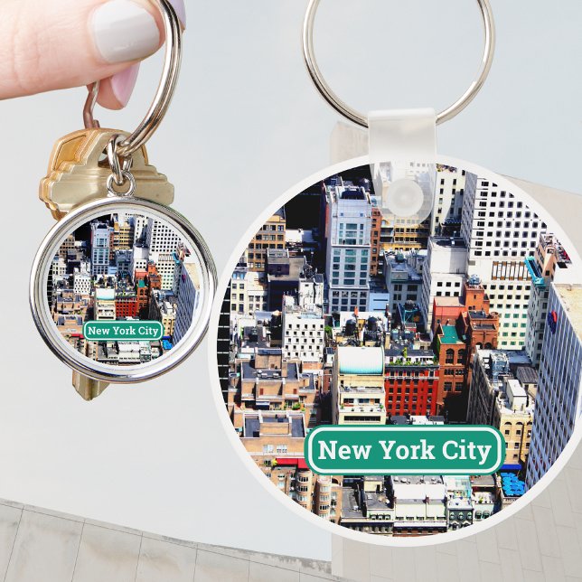New York City decoration item convo Key Ring (Creator Uploaded)