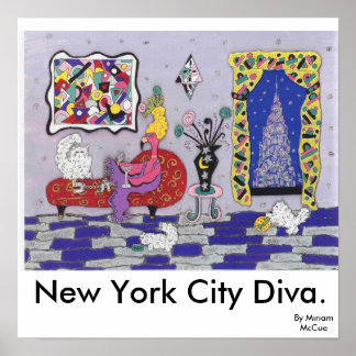 New York City Diva Poster