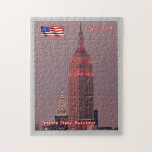 New York City - Empire State Building - USA - Jigsaw Puzzle