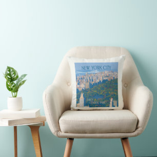 New York City   Enjoy Central Park Cushion