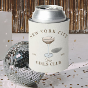 New York City Espresso Girls Club Can Cooler