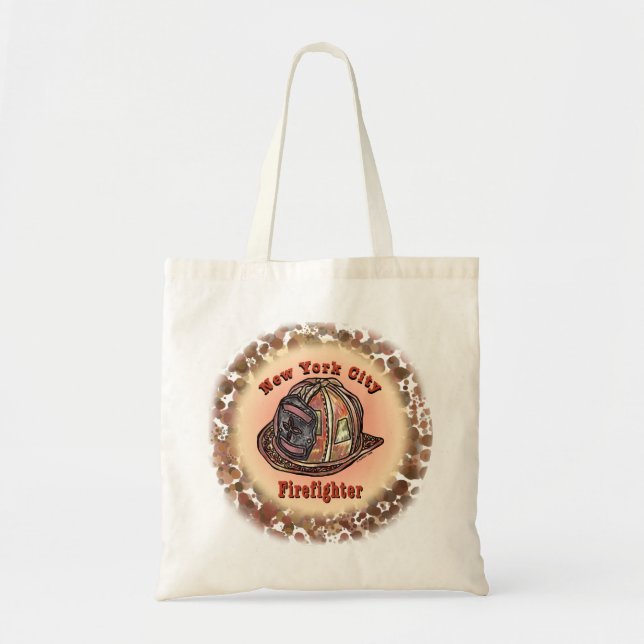 New York City Firefighter  tote bag (Front)
