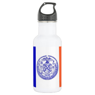 New York City Flag Liberty Bottle