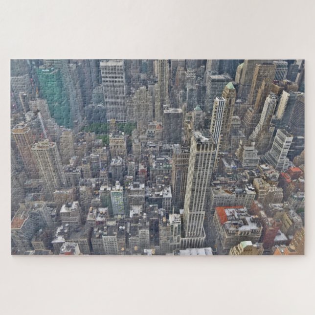 New York City from Above 1014 piece Jigsaw Puzzle (Horizontal)
