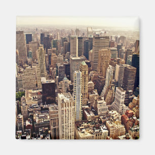 New York City From Above Magnet