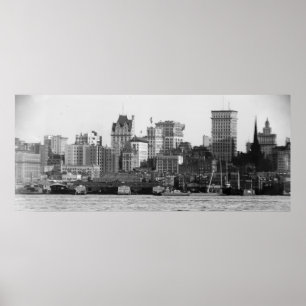 New York City from the North River Poster