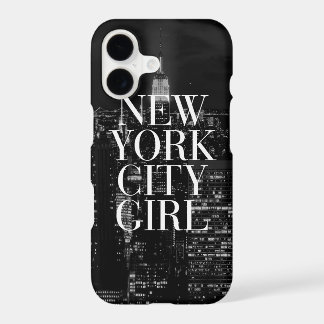 New York City Girl Black White iPhone 7 Case