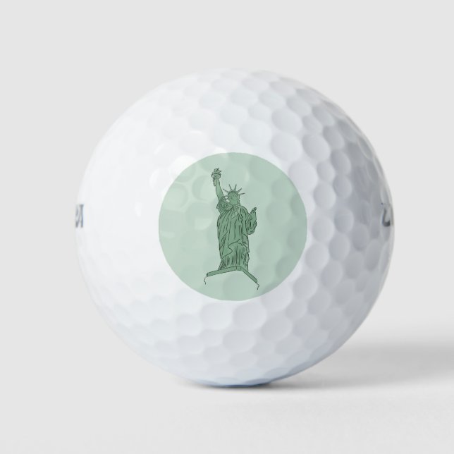 New York City  Golf Balls (Front)