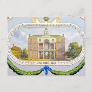New York City Hall - 1765 Postcard
