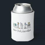 New York City Hanukkah NYC Jewish Holiday Chanukah<br><div class="desc">Features an original pen-and-ink illustration of a row of classic New York City landmarks, "dressed up" for the Hanukkah holiday. Great for anyone who lives in or loves NYC! Don't see exactly what you're looking for? Need help with customisation? Click "rebeccaheartsny" (upper right corner) then "contact this designer" to have...</div>