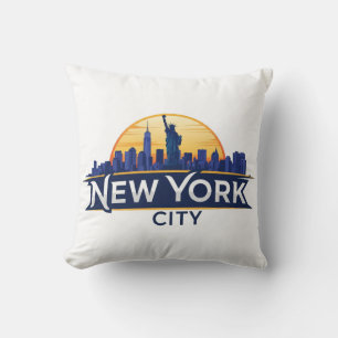 New York City Horizon Cushion