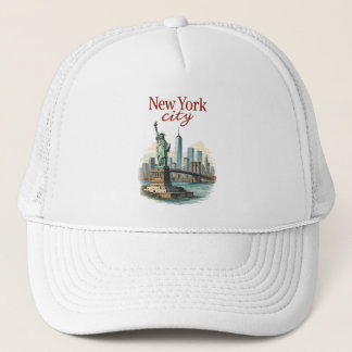 New York City – Iconic Statue & Skyline Hat