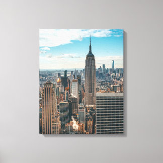 New York City image on canvas Print