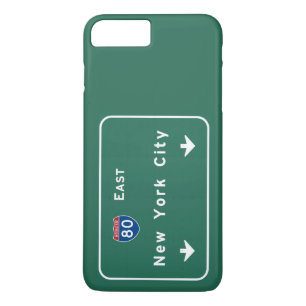 New York City Interstate Highway Freeway Road Sign Case-Mate iPhone Case
