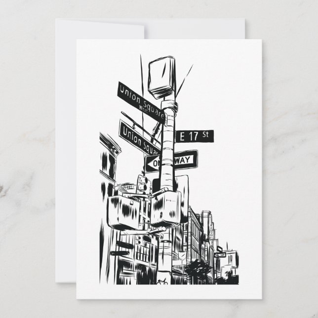 New York City Invitation (Front)