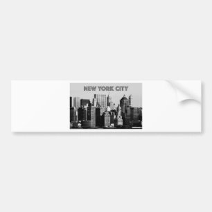 New York City  Lower-Manhattan Pro Photo Bumper Sticker