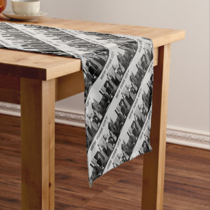New York City Lower-Manhattan Pro Photo Short Table Runner