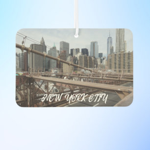 New York City Lower Manhattan Skyline Car Air Freshener