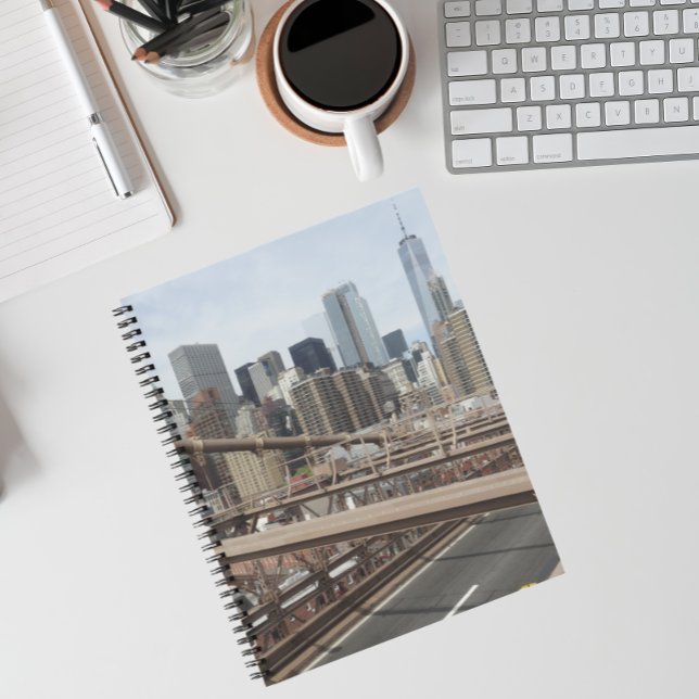 New York City Lower Manhattan Skyline Notebook (In Situ)