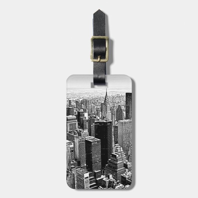 New York City Luggage Tags (Front Vertical)