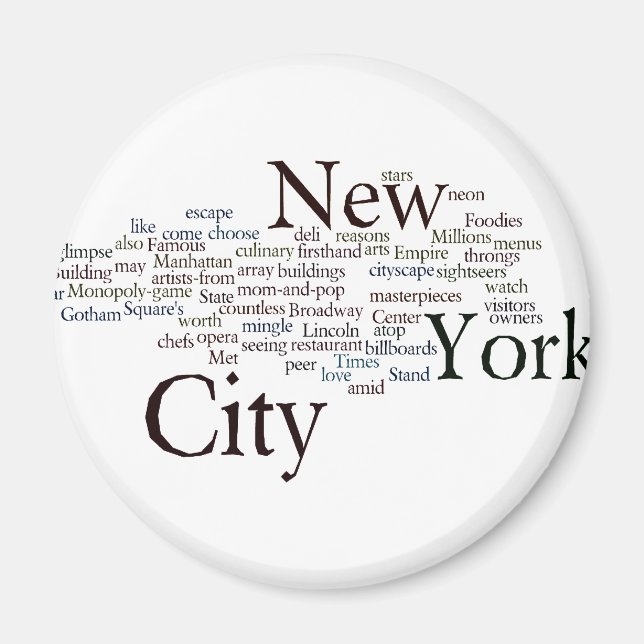 New York City Magnet (Front)